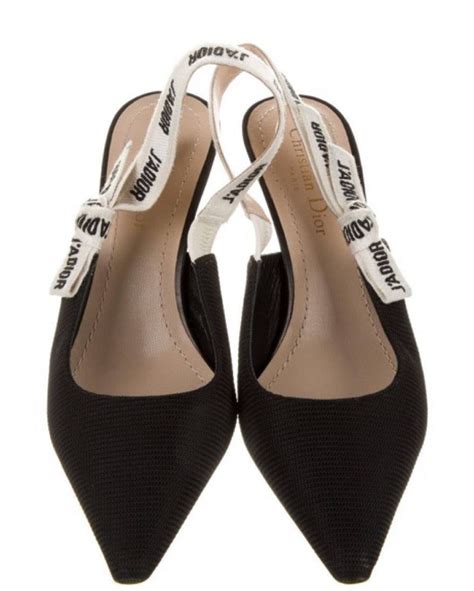 dior slingback flats replica|dior slingback kitten heels.